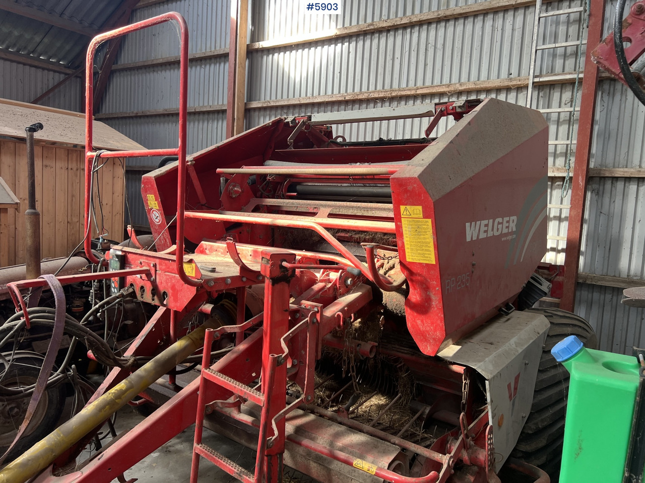 2005 Welger RP 235 press w/ net - Техника для сенозаготовки: фото 5 2005 Welger RP 235 press w/ net - Техника для сенозаготовки: фото 5