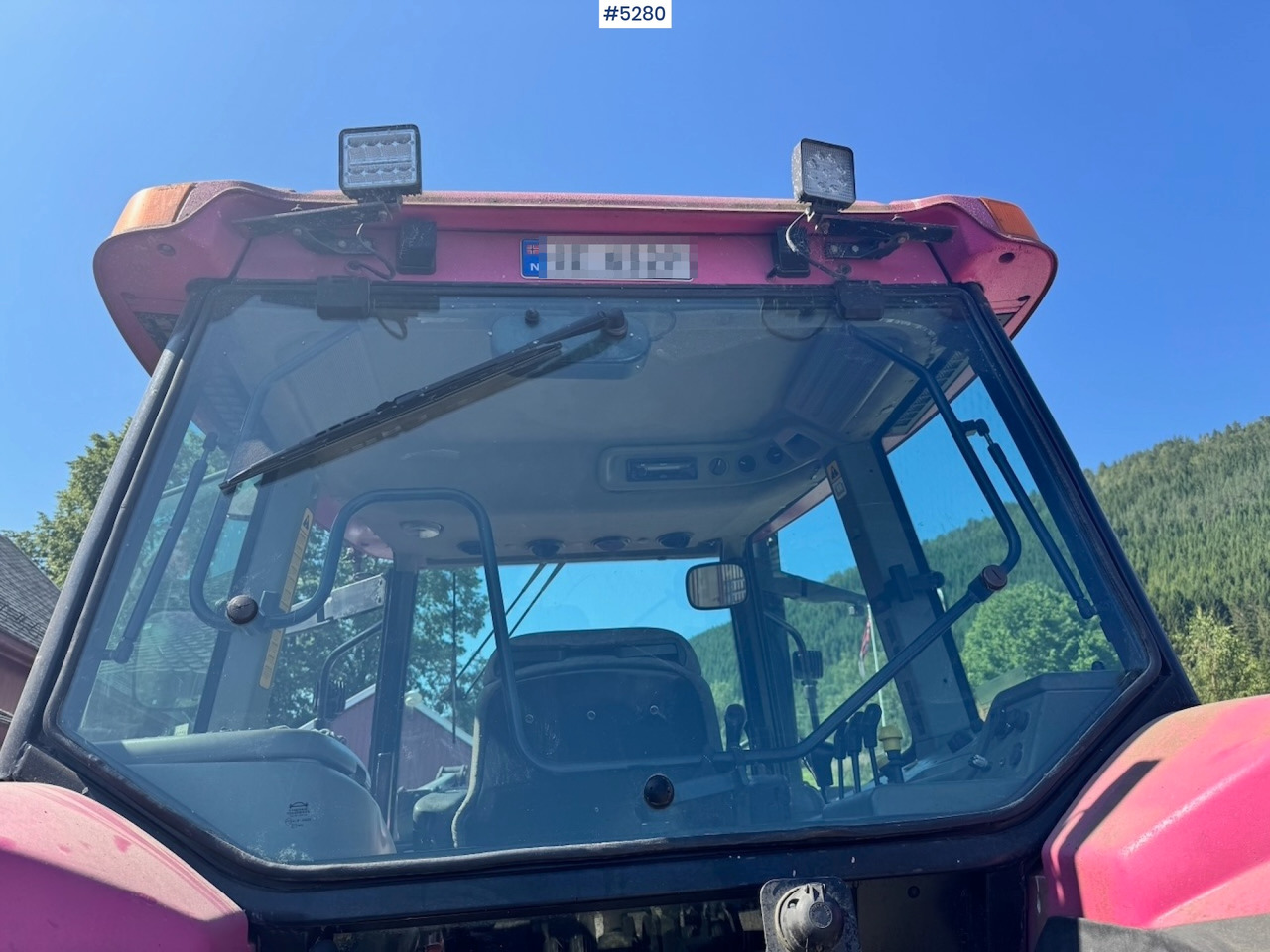 2006 Case MXM120 4x4 with front loader в лизинг 2006 Case MXM120 4x4 with front loader: фото 9