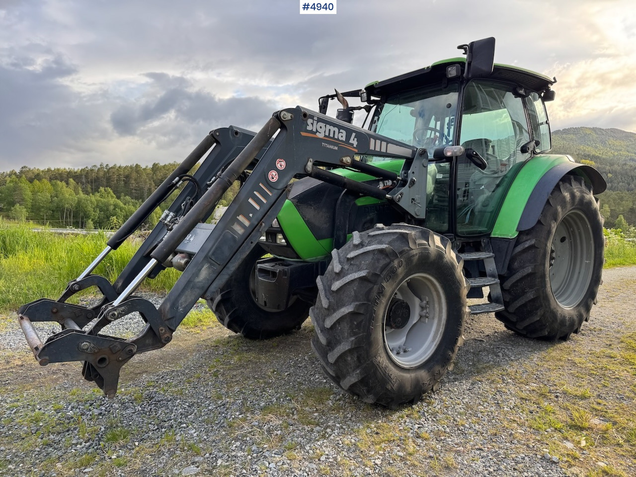 2006 Deutz-Fahr Agrotron K90 w/front loader. - Трактор: фото 2 2006 Deutz-Fahr Agrotron K90 w/front loader. - Трактор: фото 2