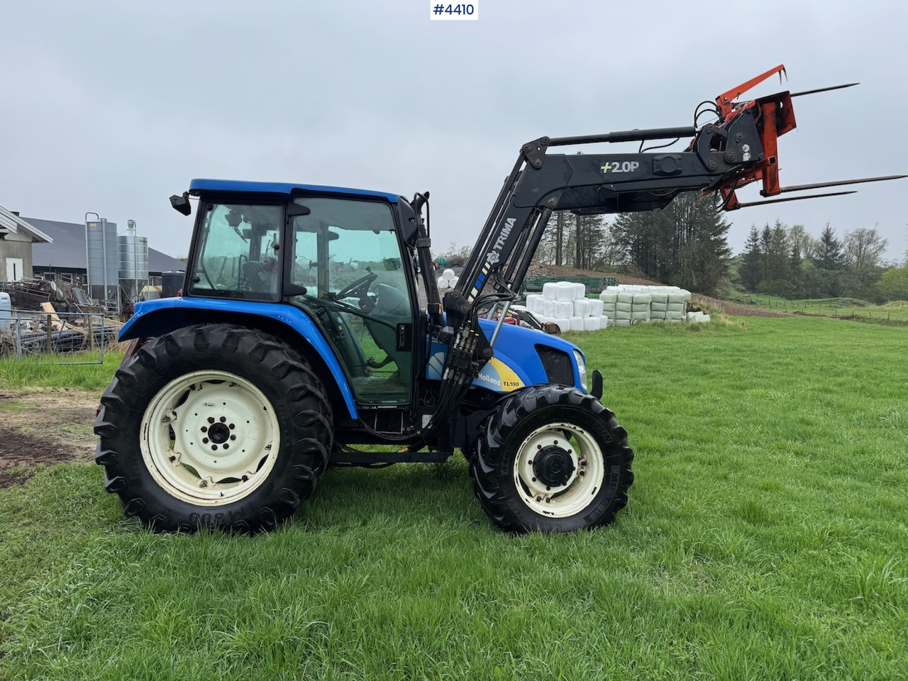 2006 New Holland TL100 A w/Front Loader. - Трактор: фото 3 2006 New Holland TL100 A w/Front Loader. - Трактор: фото 3