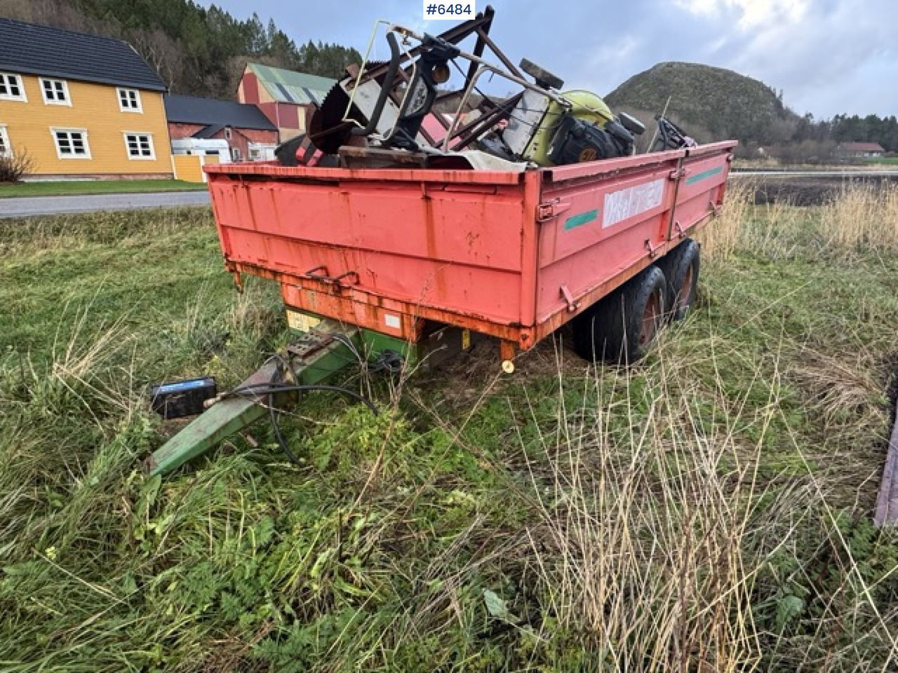 2006 Orkel T90 with high side extensions - Сельскохозяйственный прицеп: фото 3 2006 Orkel T90 with high side extensions - Сельскохозяйственный прицеп: фото 3