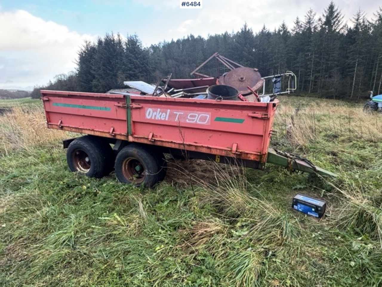 2006 Orkel T90 with high side extensions - Сельскохозяйственный прицеп: фото 4 2006 Orkel T90 with high side extensions - Сельскохозяйственный прицеп: фото 4
