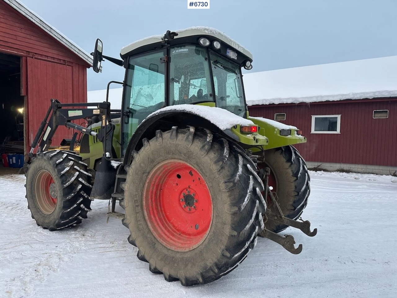 2007 Claas Ares 697 4x4 with front loader. SEE VIDEO. - Трактор: фото 3 2007 Claas Ares 697 4x4 with front loader. SEE VIDEO. - Трактор: фото 3