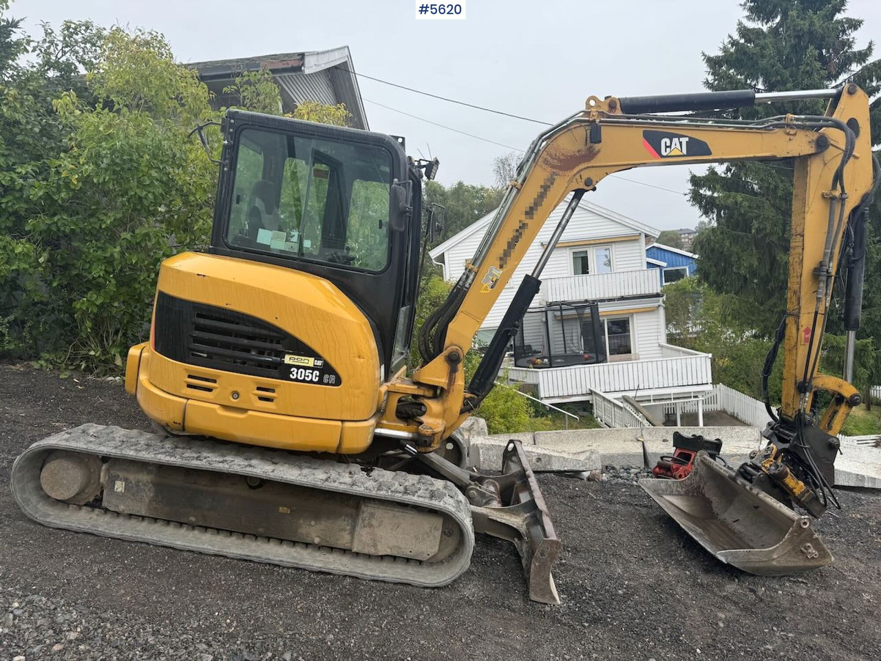 2008 CAT 305C CR Tracked Excavator with Tilt and 2 Buckets - Экскаватор: фото 3 2008 CAT 305C CR Tracked Excavator with Tilt and 2 Buckets - Экскаватор: фото 3