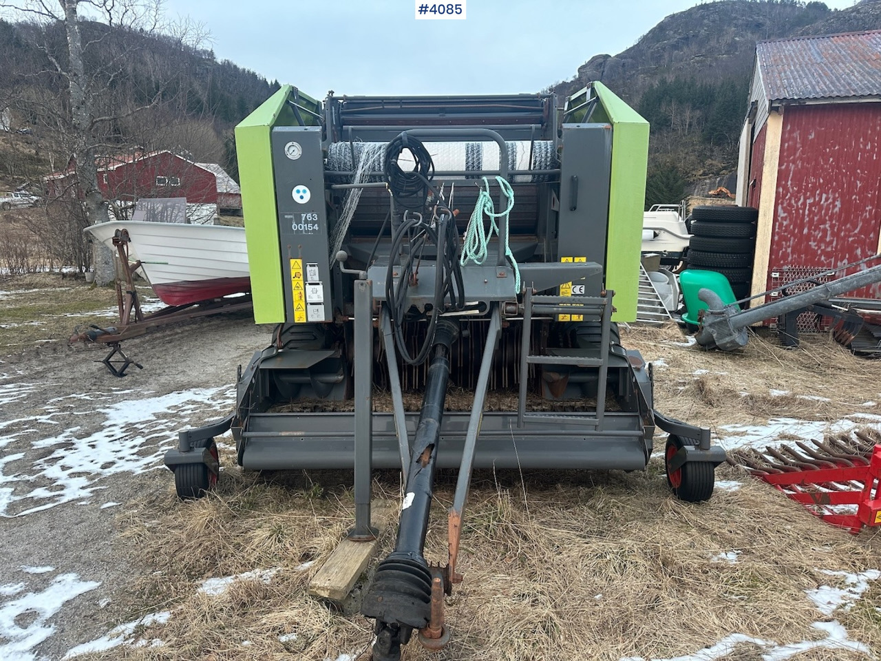 2008 Claas Rollant 354 Rotocut round baler. small repair object - Техника для сенозаготовки: фото 2 2008 Claas Rollant 354 Rotocut round baler. small repair object - Техника для сенозаготовки: фото 2
