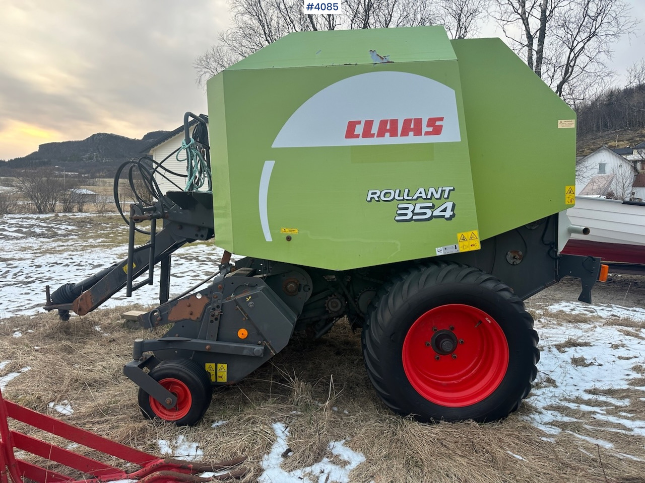 2008 Claas Rollant 354 Rotocut round baler. small repair object - Техника для сенозаготовки: фото 5 2008 Claas Rollant 354 Rotocut round baler. small repair object - Техника для сенозаготовки: фото 5