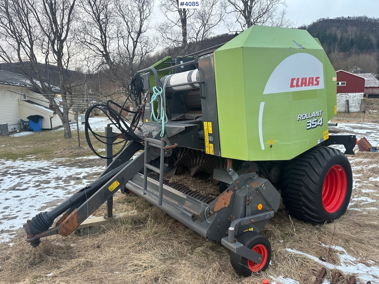 2008 Claas Rollant 354 Rotocut round baler. small repair object - Техника для сенозаготовки: фото 4 2008 Claas Rollant 354 Rotocut round baler. small repair object - Техника для сенозаготовки: фото 4