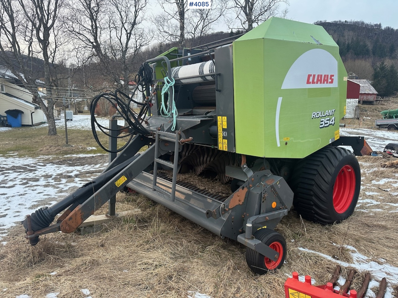 2008 Claas Rollant 354 Rotocut round baler. small repair object - Техника для сенозаготовки: фото 3 2008 Claas Rollant 354 Rotocut round baler. small repair object - Техника для сенозаготовки: фото 3