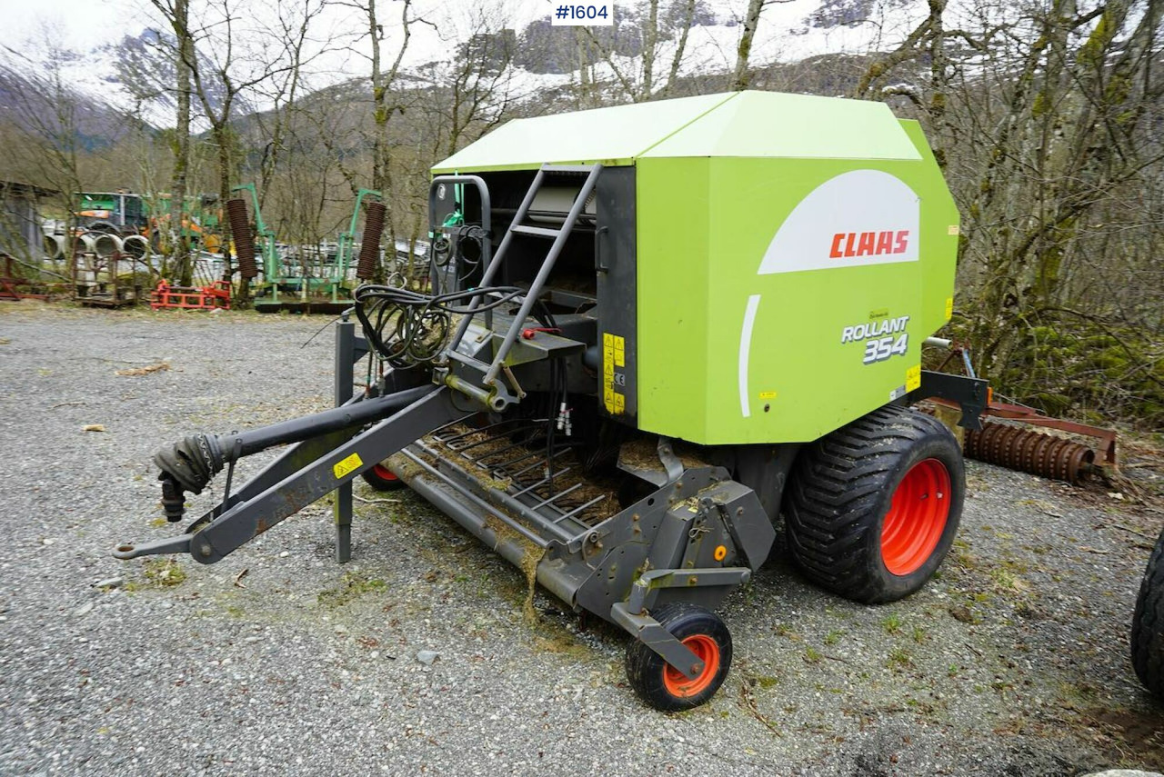 2008 Claas Rollant 354 Round baler - Техника для сенозаготовки: фото 1 2008 Claas Rollant 354 Round baler - Техника для сенозаготовки: фото 1
