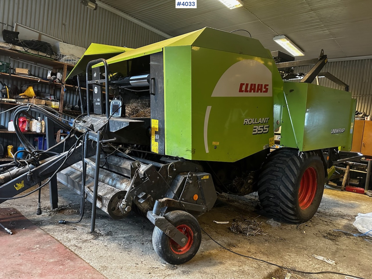 2008 Claas rollant 355 uniwrap round baler press - Техника для сенозаготовки: фото 1 2008 Claas rollant 355 uniwrap round baler press - Техника для сенозаготовки: фото 1