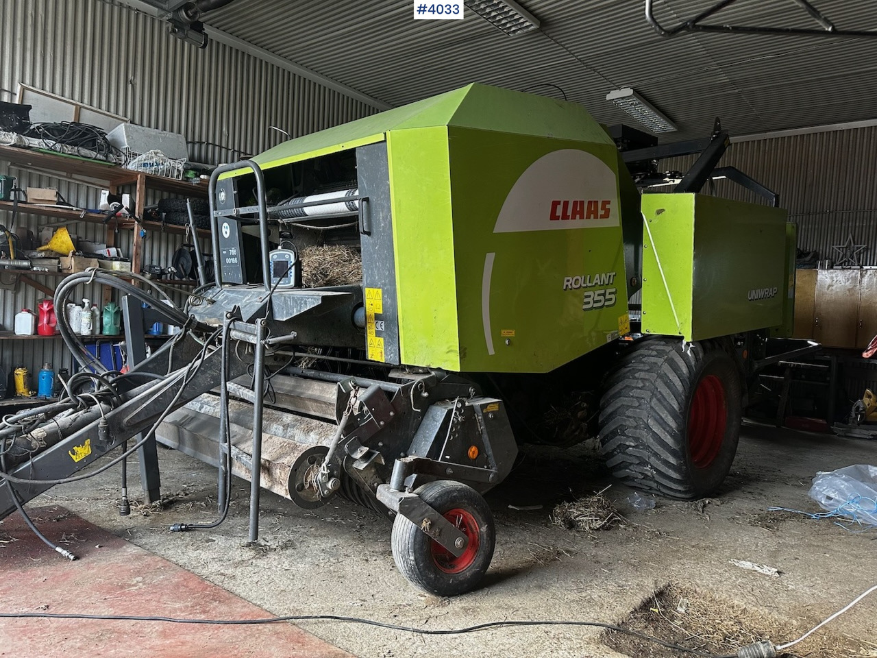 2008 Claas rollant 355 uniwrap round baler press - Техника для сенозаготовки: фото 3 2008 Claas rollant 355 uniwrap round baler press - Техника для сенозаготовки: фото 3