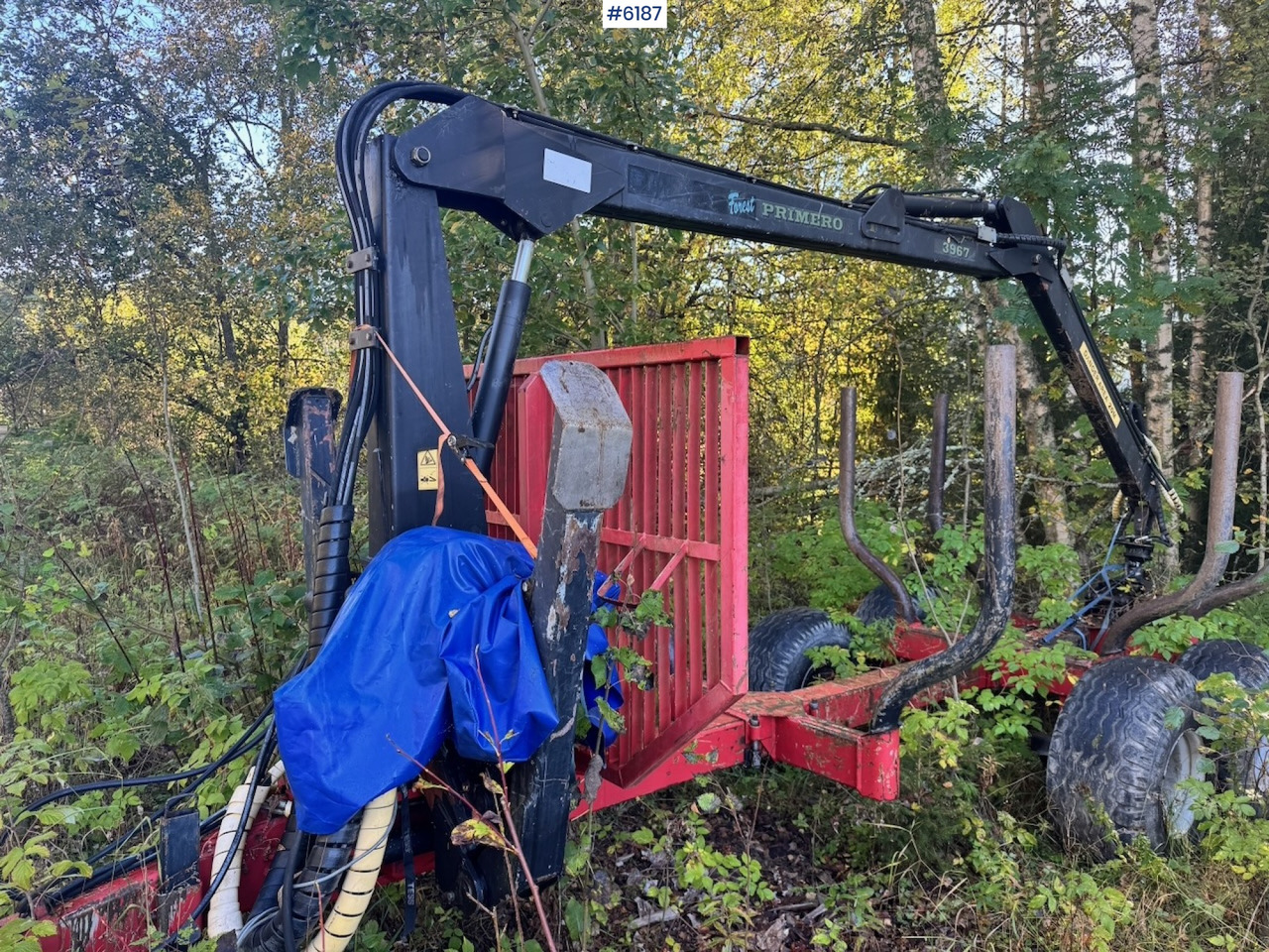 2008 Farmi Primero 3967 Timber trailer. - Прицеп лесовоз: фото 2 2008 Farmi Primero 3967 Timber trailer. - Прицеп лесовоз: фото 2