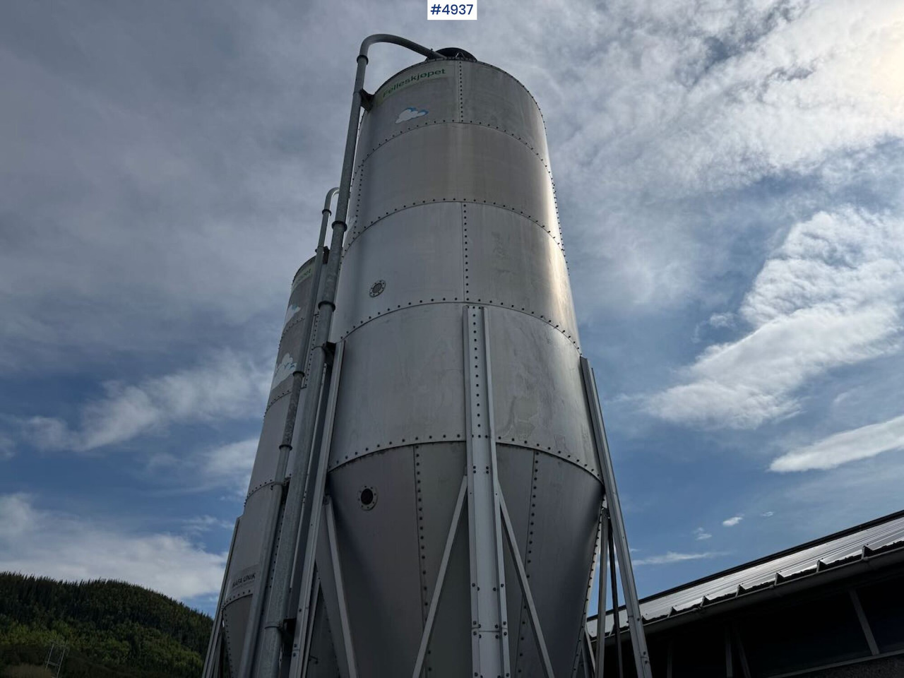 2008 Mafa 27.6 cubic meter feed silos x2 - Инвентарь для животноводства: фото 4 2008 Mafa 27.6 cubic meter feed silos x2 - Инвентарь для животноводства: фото 4