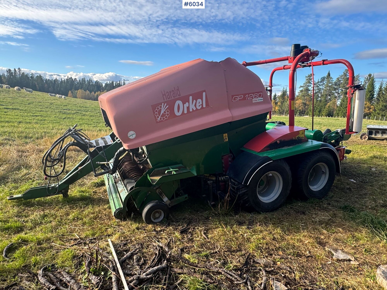 2008 Orkel 1260 round baler - Техника для сенозаготовки: фото 5 2008 Orkel 1260 round baler - Техника для сенозаготовки: фото 5