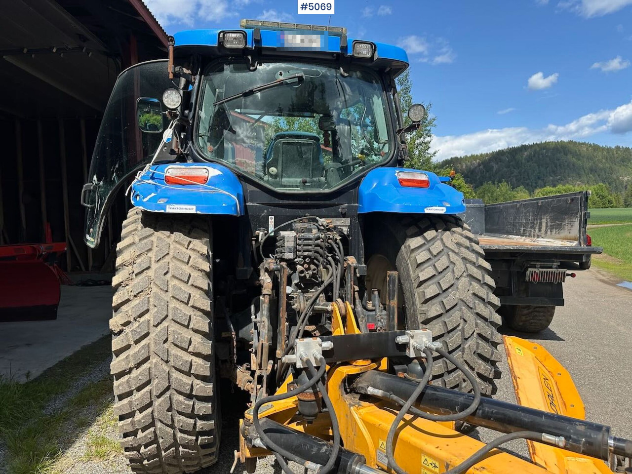 2009 New Holland T6040 SS w/ Trima front loader в лизинг 2009 New Holland T6040 SS w/ Trima front loader: фото 18