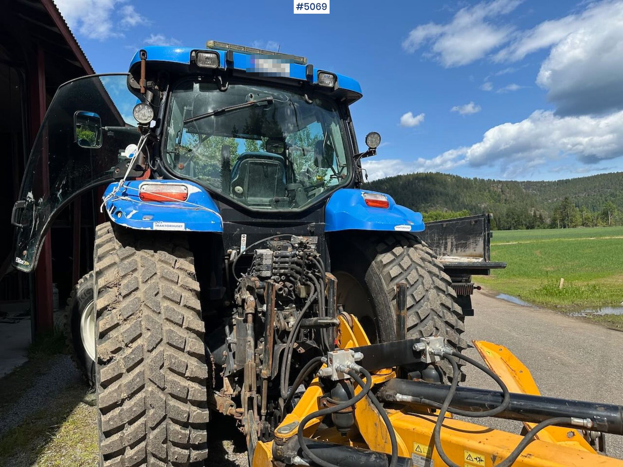 2009 New Holland T6040 SS w/ Trima front loader в лизинг 2009 New Holland T6040 SS w/ Trima front loader: фото 19