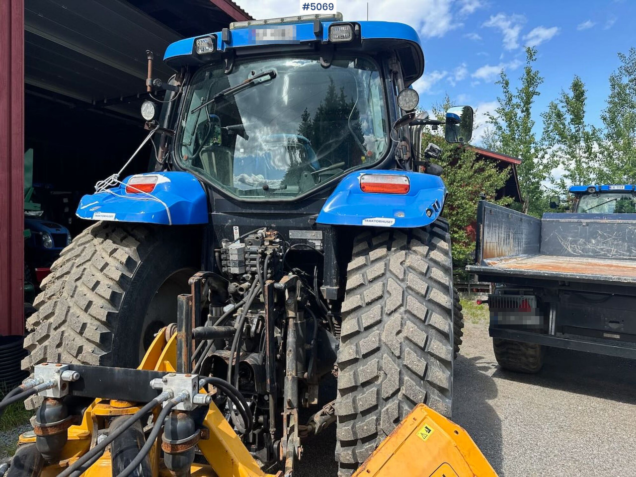 2009 New Holland T6040 SS w/ Trima front loader в лизинг 2009 New Holland T6040 SS w/ Trima front loader: фото 17