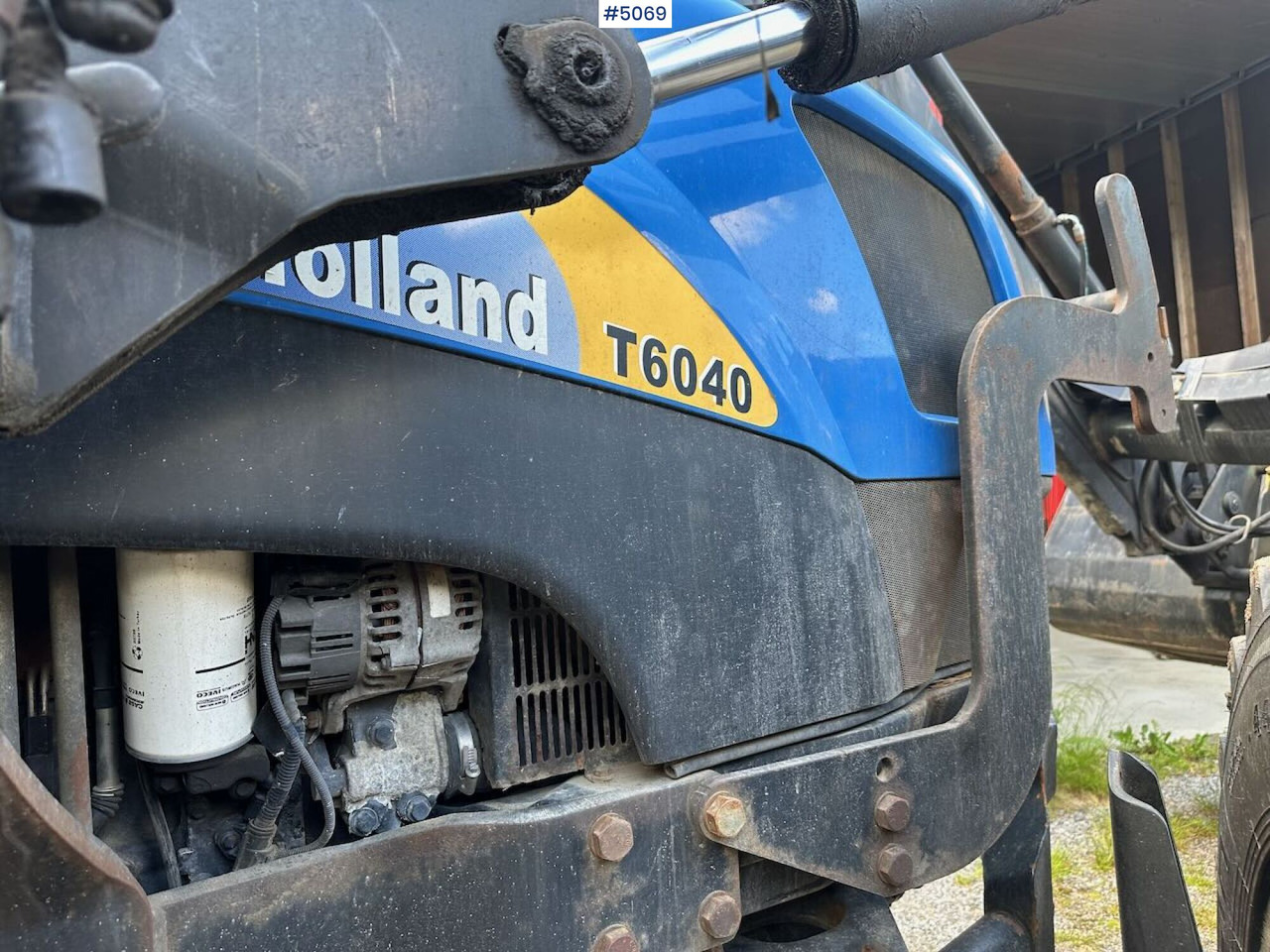 2009 New Holland T6040 SS w/ Trima front loader в лизинг 2009 New Holland T6040 SS w/ Trima front loader: фото 13