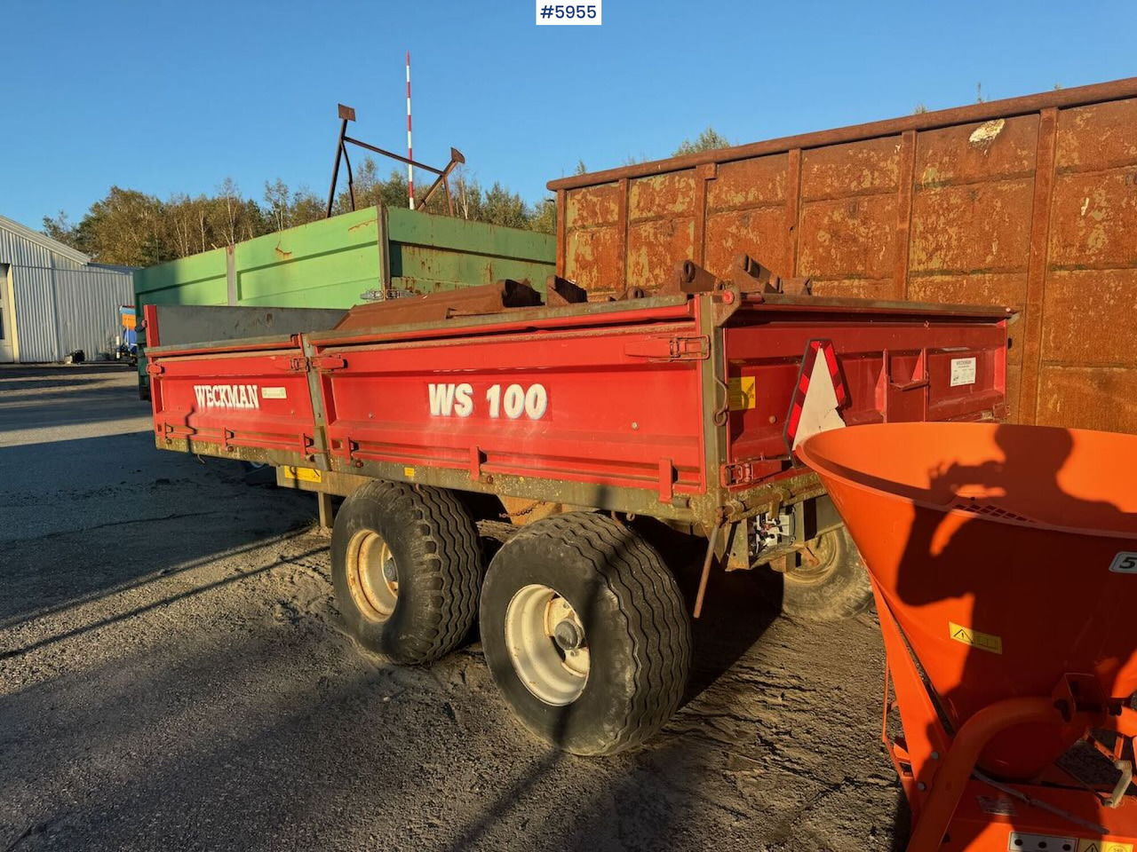 2011 Weckman WS100 - Сельскохозяйственный прицеп: фото 4 2011 Weckman WS100 - Сельскохозяйственный прицеп: фото 4