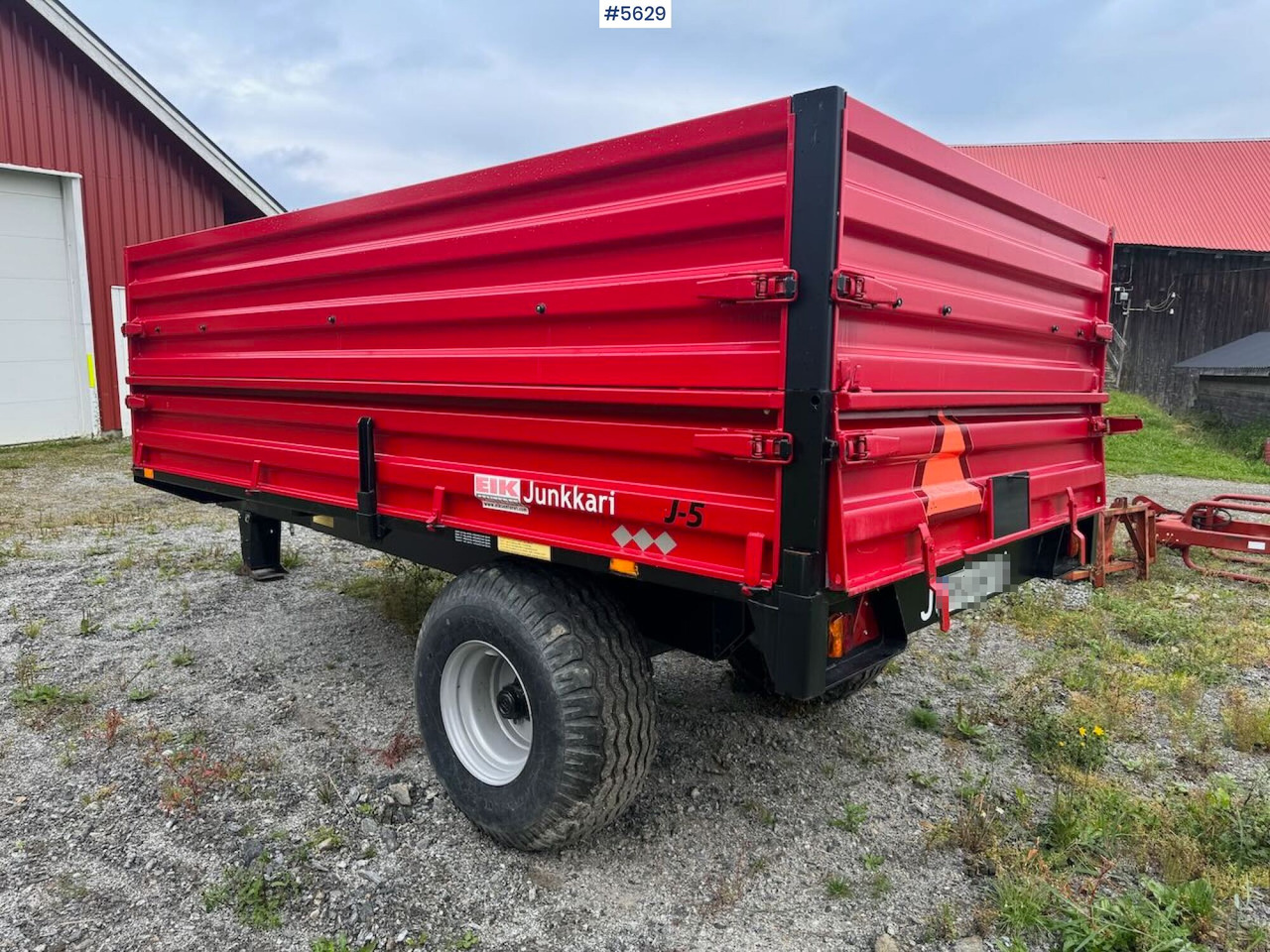 2012 Junkkari J5 - Сельскохозяйственный прицеп: фото 3 2012 Junkkari J5 - Сельскохозяйственный прицеп: фото 3