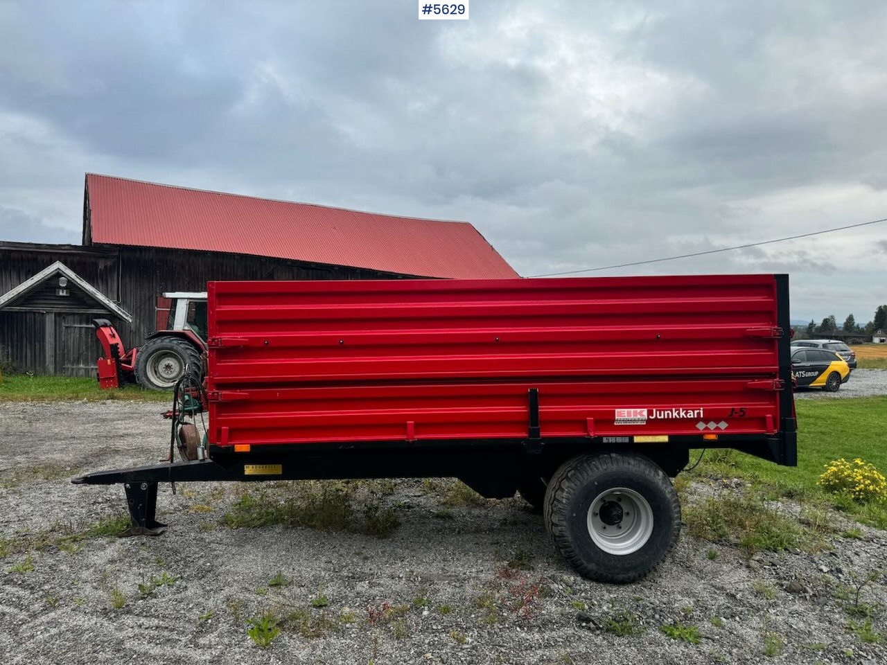 2012 Junkkari J5 - Сельскохозяйственный прицеп: фото 1 2012 Junkkari J5 - Сельскохозяйственный прицеп: фото 1