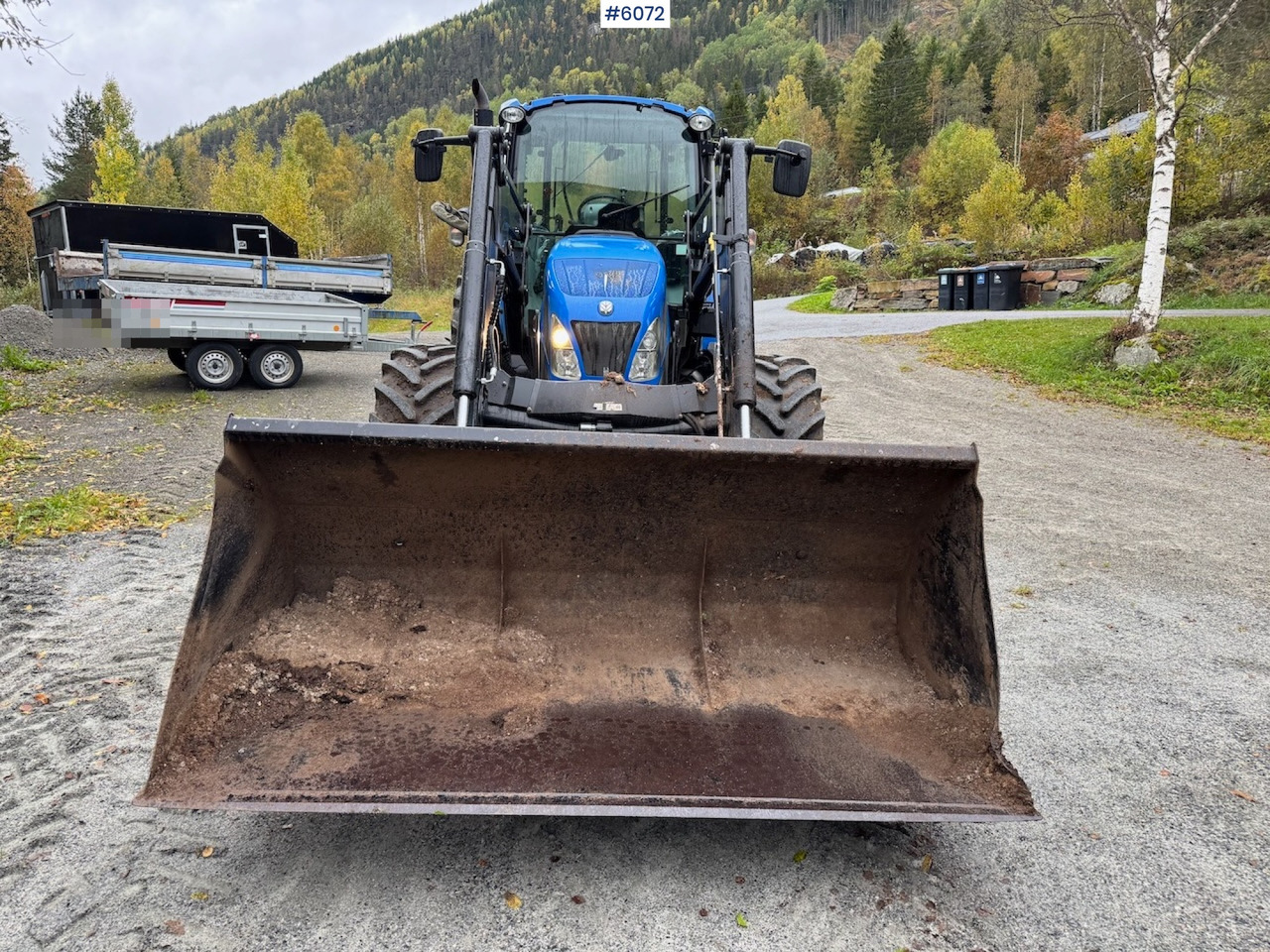 2013 New Holland T5.115 w/ front loader. - Трактор: фото 4 2013 New Holland T5.115 w/ front loader. - Трактор: фото 4