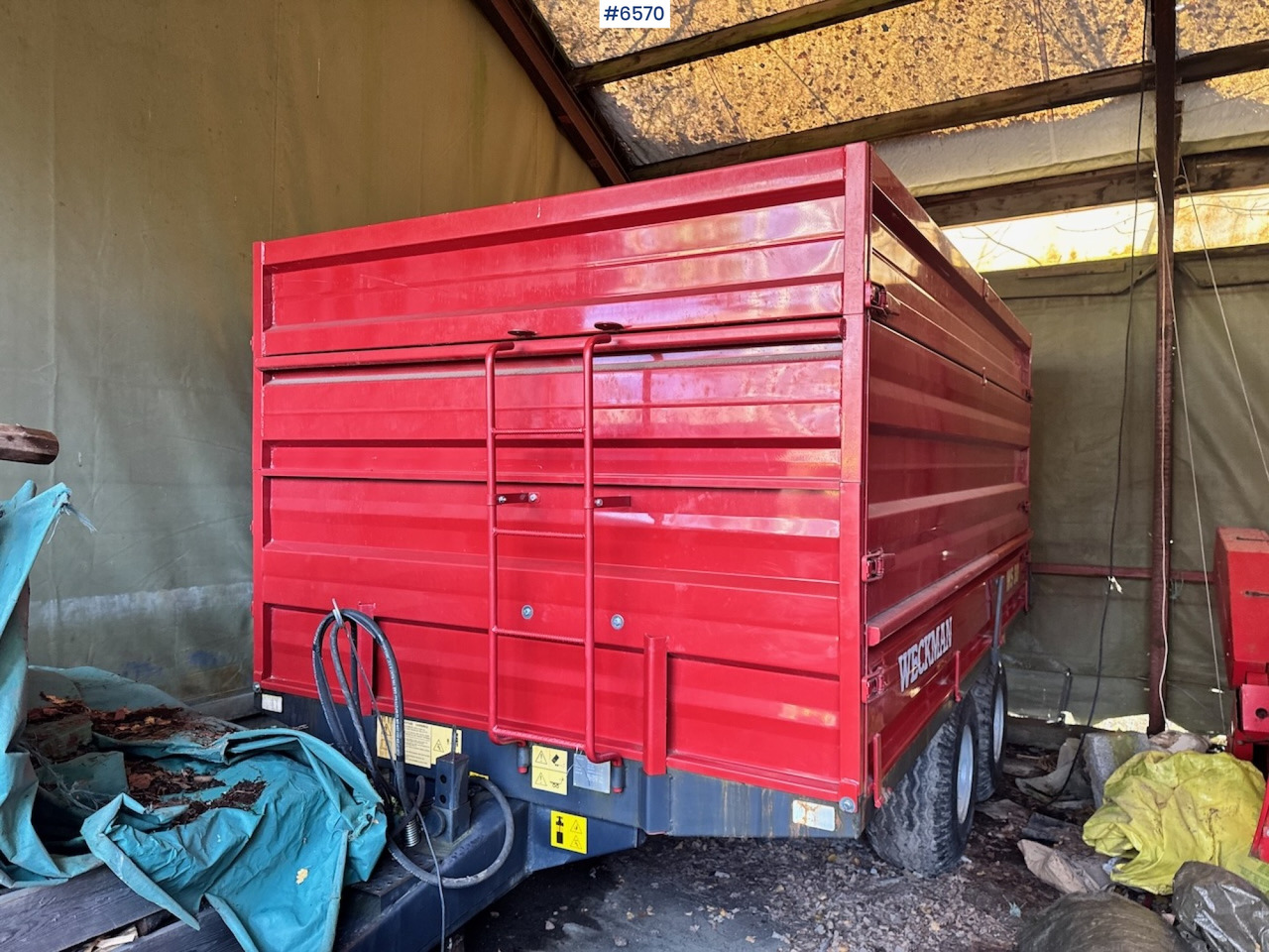 2013 Weckman WS-80. - Сельскохозяйственный прицеп: фото 1 2013 Weckman WS-80. - Сельскохозяйственный прицеп: фото 1