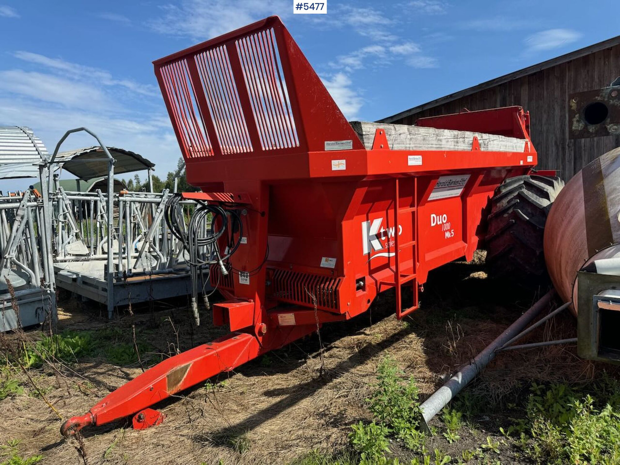 2014 Ktwo Duo 1000 Mk5 - Навозоразбрасыватель: фото 5 2014 Ktwo Duo 1000 Mk5 - Навозоразбрасыватель: фото 5