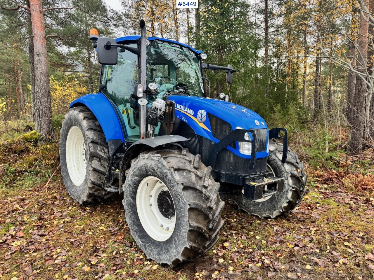 2014 New Holland T5.115 w/ Brackets and Central. 2400 hours! - Трактор: фото 1 2014 New Holland T5.115 w/ Brackets and Central. 2400 hours! - Трактор: фото 1