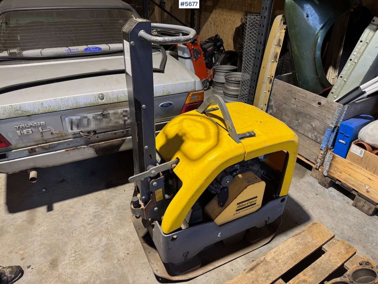 2015 Atlas Copco LG 400 Vibro Plate. - Виброплита: фото 1 2015 Atlas Copco LG 400 Vibro Plate. - Виброплита: фото 1