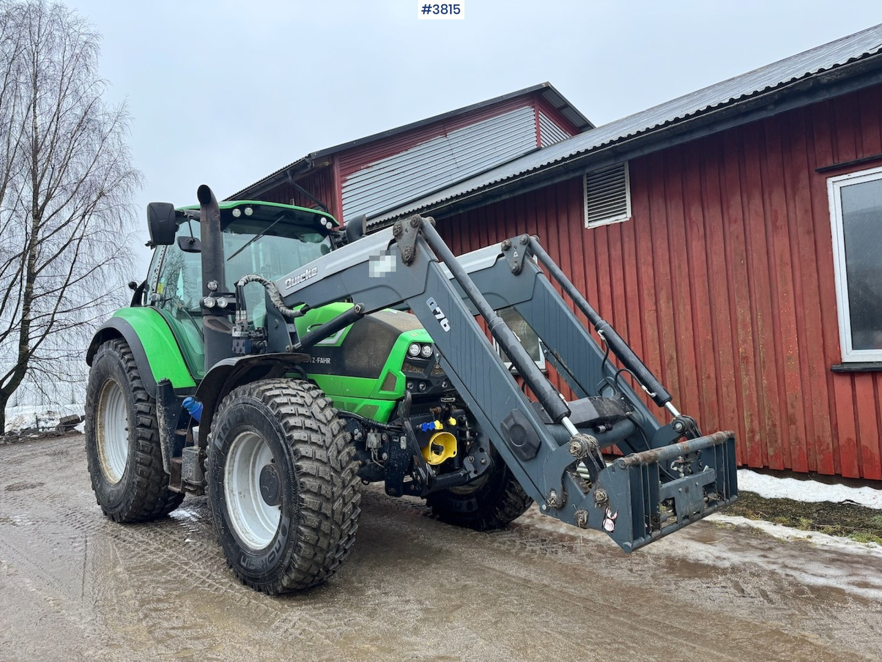 2015 Deutz-fahr 6190 Agrotron w/ Front loader, Front PTO and 2 sets of tires. - Трактор: фото 1 2015 Deutz-fahr 6190 Agrotron w/ Front loader, Front PTO and 2 sets of tires. - Трактор: фото 1