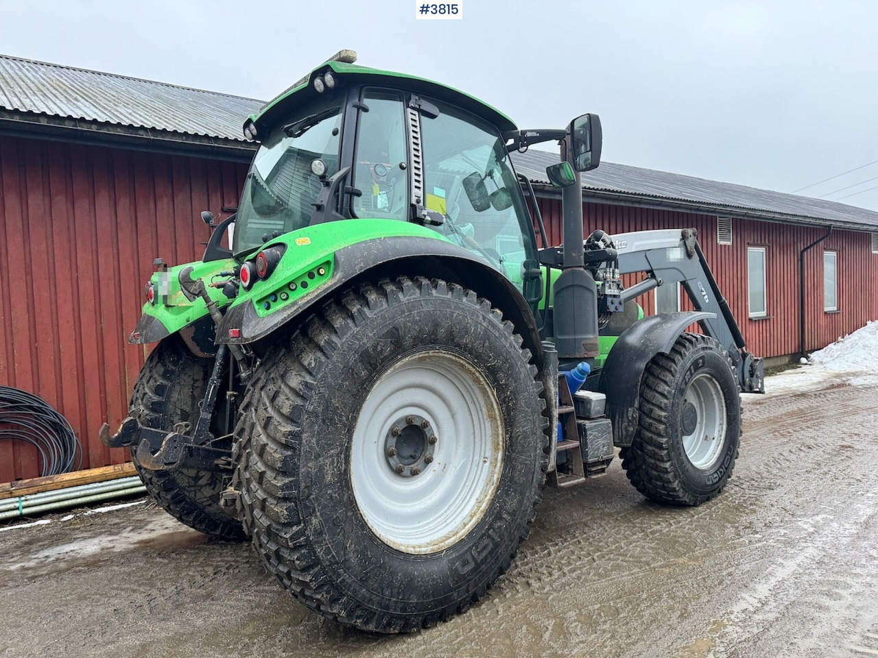 2015 Deutz-fahr 6190 Agrotron w/ Front loader, Front PTO and 2 sets of tires. - Трактор: фото 4 2015 Deutz-fahr 6190 Agrotron w/ Front loader, Front PTO and 2 sets of tires. - Трактор: фото 4