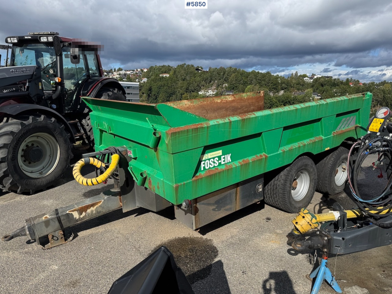 2015 Foss EIK 5.150 Dumper with 50 km/h. - Сельскохозяйственный прицеп-самосвал: фото 2 2015 Foss EIK 5.150 Dumper with 50 km/h. - Сельскохозяйственный прицеп-самосвал: фото 2