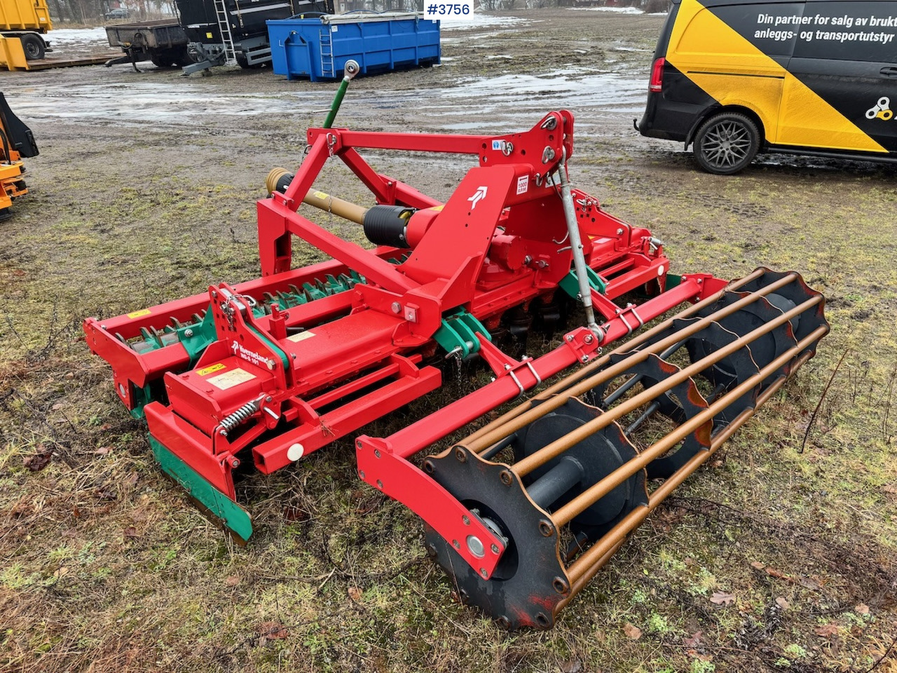 2016 Kverneland NG-S 101 rotary harrow w/ frontkit. - Техника для обработки почвы: фото 1 2016 Kverneland NG-S 101 rotary harrow w/ frontkit. - Техника для обработки почвы: фото 1