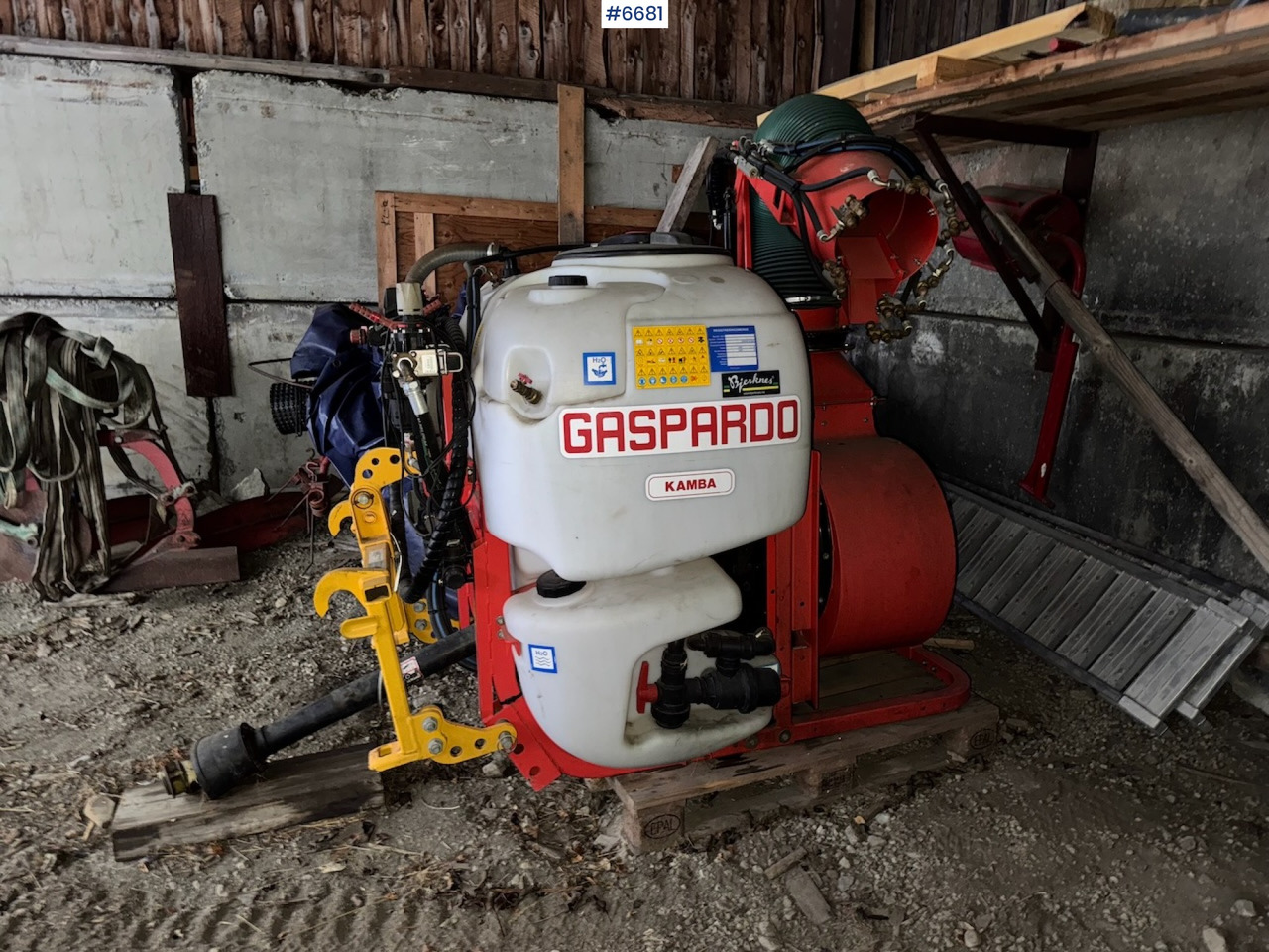 2016 Maschio Gaspardo Kamba 600C Mist sprayer. - Опрыскиватель: фото 1 2016 Maschio Gaspardo Kamba 600C Mist sprayer. - Опрыскиватель: фото 1