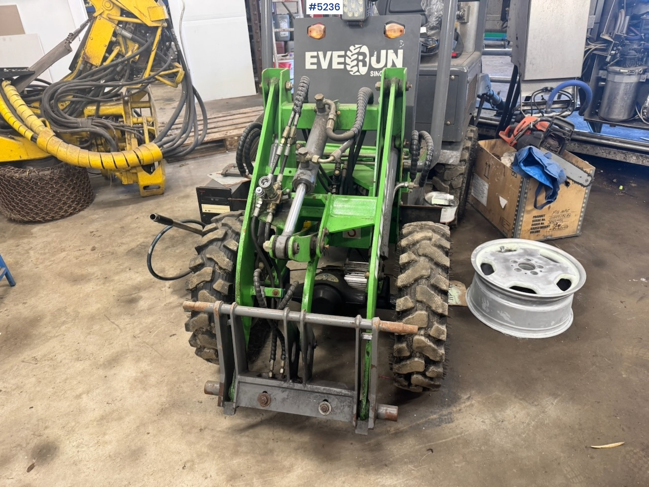 2019 Everun Erel 04 Skid Steer Loader w/ Bucket - Компактный фронтальный погрузчик: фото 5 2019 Everun Erel 04 Skid Steer Loader w/ Bucket - Компактный фронтальный погрузчик: фото 5