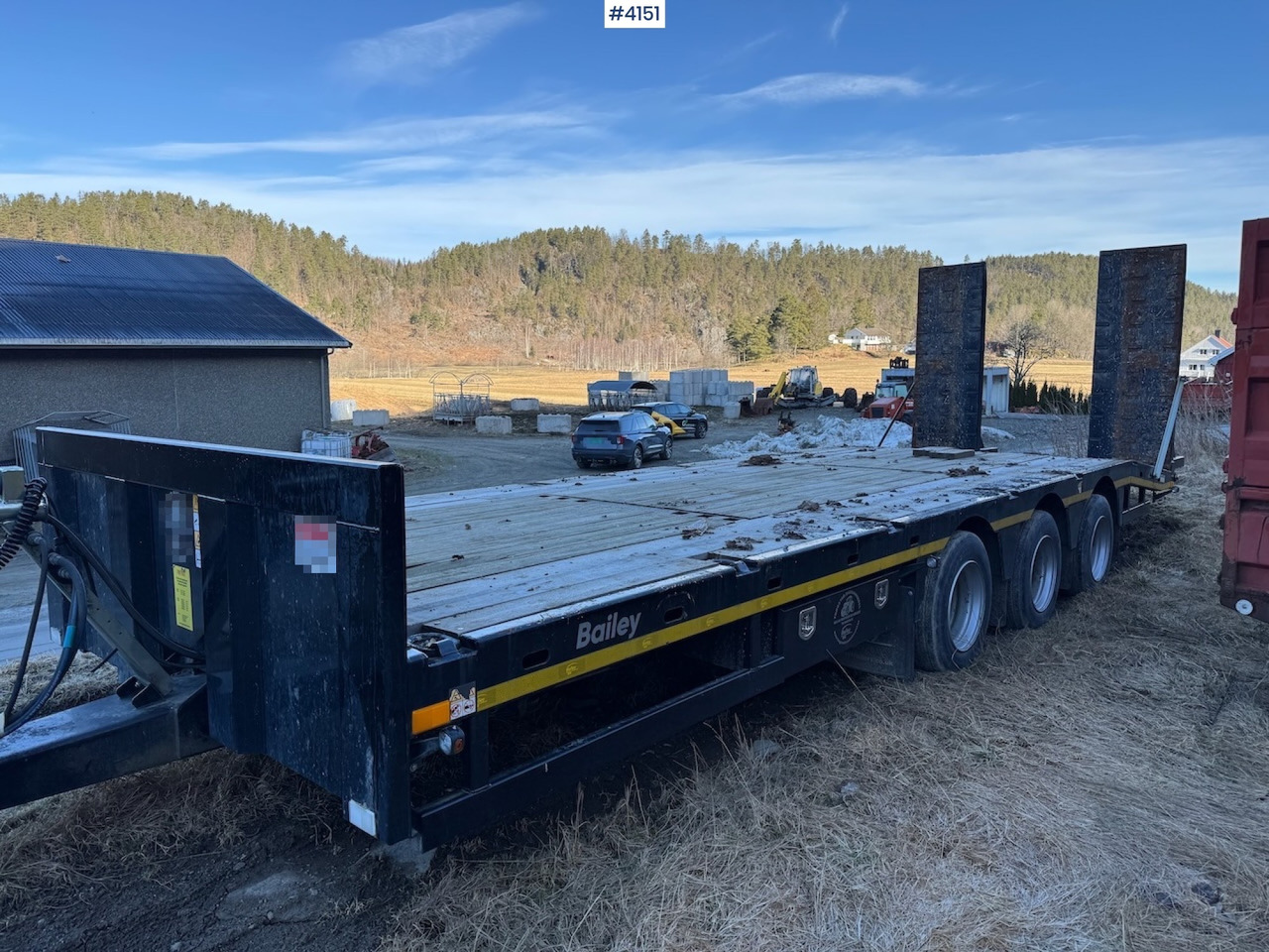 2020 Bailey 24 T Low Loader Machine Trolley - Низкорамный прицеп: фото 1 2020 Bailey 24 T Low Loader Machine Trolley - Низкорамный прицеп: фото 1