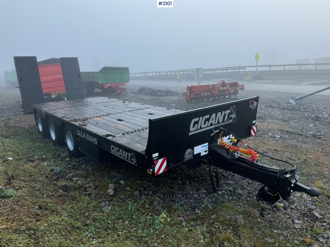 2021 Gigant Machine trailer with drive bridges - Низкорамный прицеп: фото 4 2021 Gigant Machine trailer with drive bridges - Низкорамный прицеп: фото 4