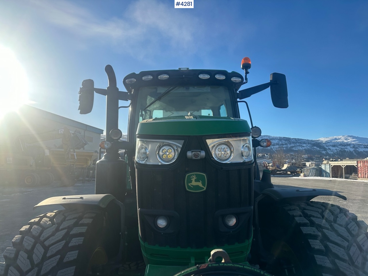 2021 John Deere 6195R 4x4 Tractor with summer and winter tires - Трактор: фото 3 2021 John Deere 6195R 4x4 Tractor with summer and winter tires - Трактор: фото 3