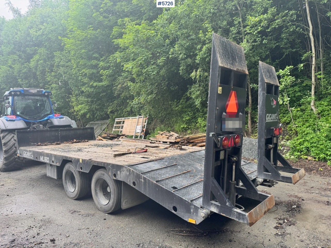 2023 Gigant ML-160 Machine trailer for tractor. - Низкорамный прицеп: фото 3 2023 Gigant ML-160 Machine trailer for tractor. - Низкорамный прицеп: фото 3