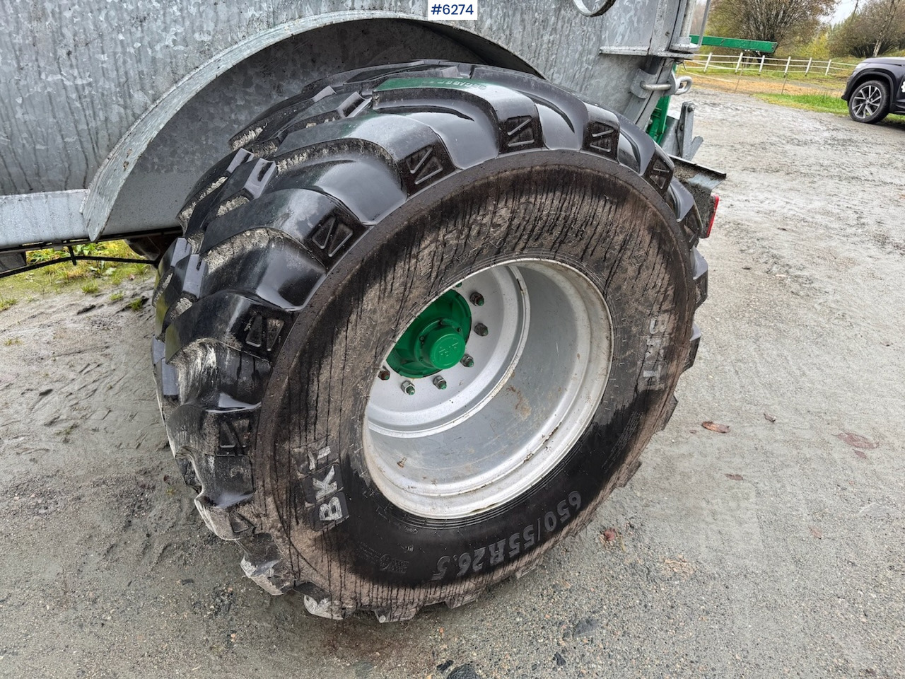 2024 Garcia C-60 6000 liter manure wagon w/ vacuum, combi and cannon. в лизинг 2024 Garcia C-60 6000 liter manure wagon w/ vacuum, combi and cannon.: фото 18