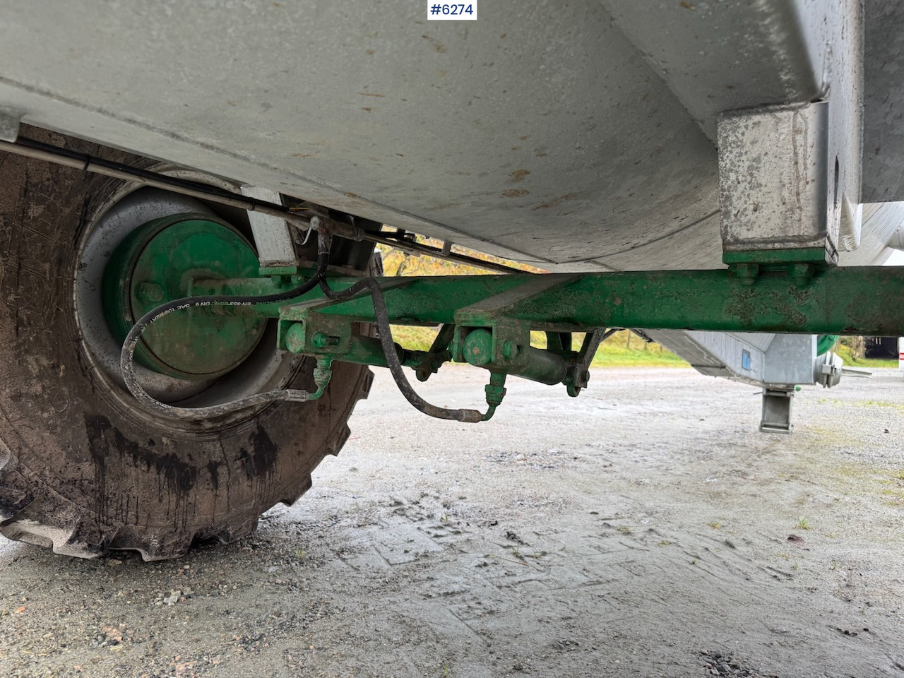 2024 Garcia C-60 6000 liter manure wagon w/ vacuum, combi and cannon. в лизинг 2024 Garcia C-60 6000 liter manure wagon w/ vacuum, combi and cannon.: фото 16