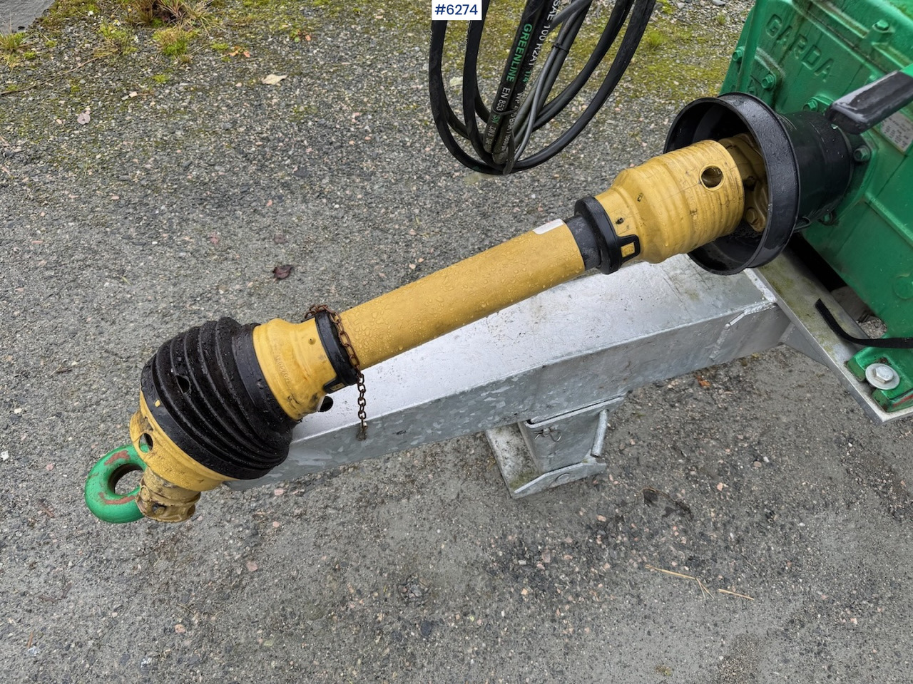 2024 Garcia C-60 6000 liter manure wagon w/ vacuum, combi and cannon. в лизинг 2024 Garcia C-60 6000 liter manure wagon w/ vacuum, combi and cannon.: фото 6