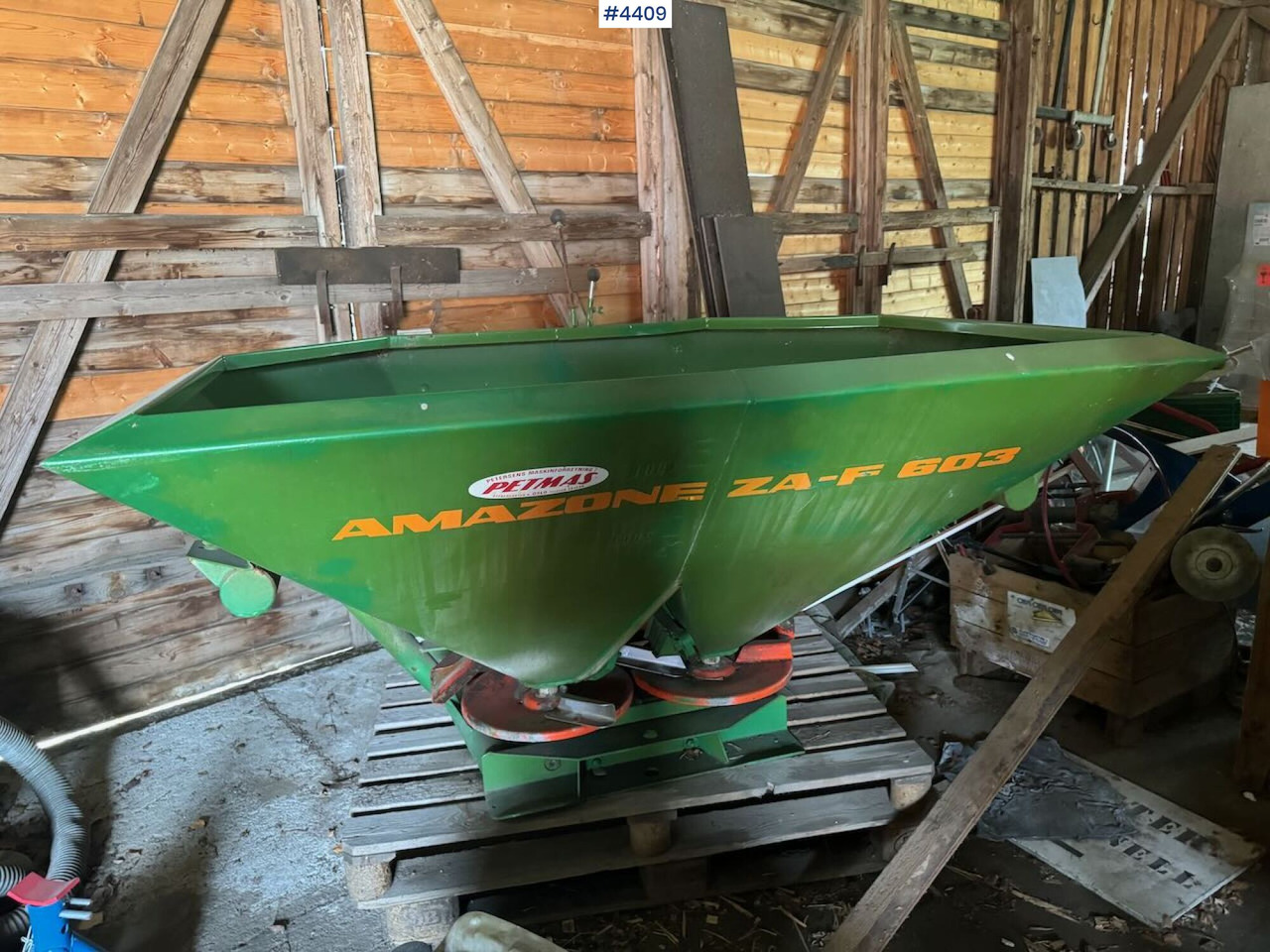 Amazone ZA-F 603 Fertilizer spreader - Разбрасыватель удобрений: фото 2 Amazone ZA-F 603 Fertilizer spreader - Разбрасыватель удобрений: фото 2