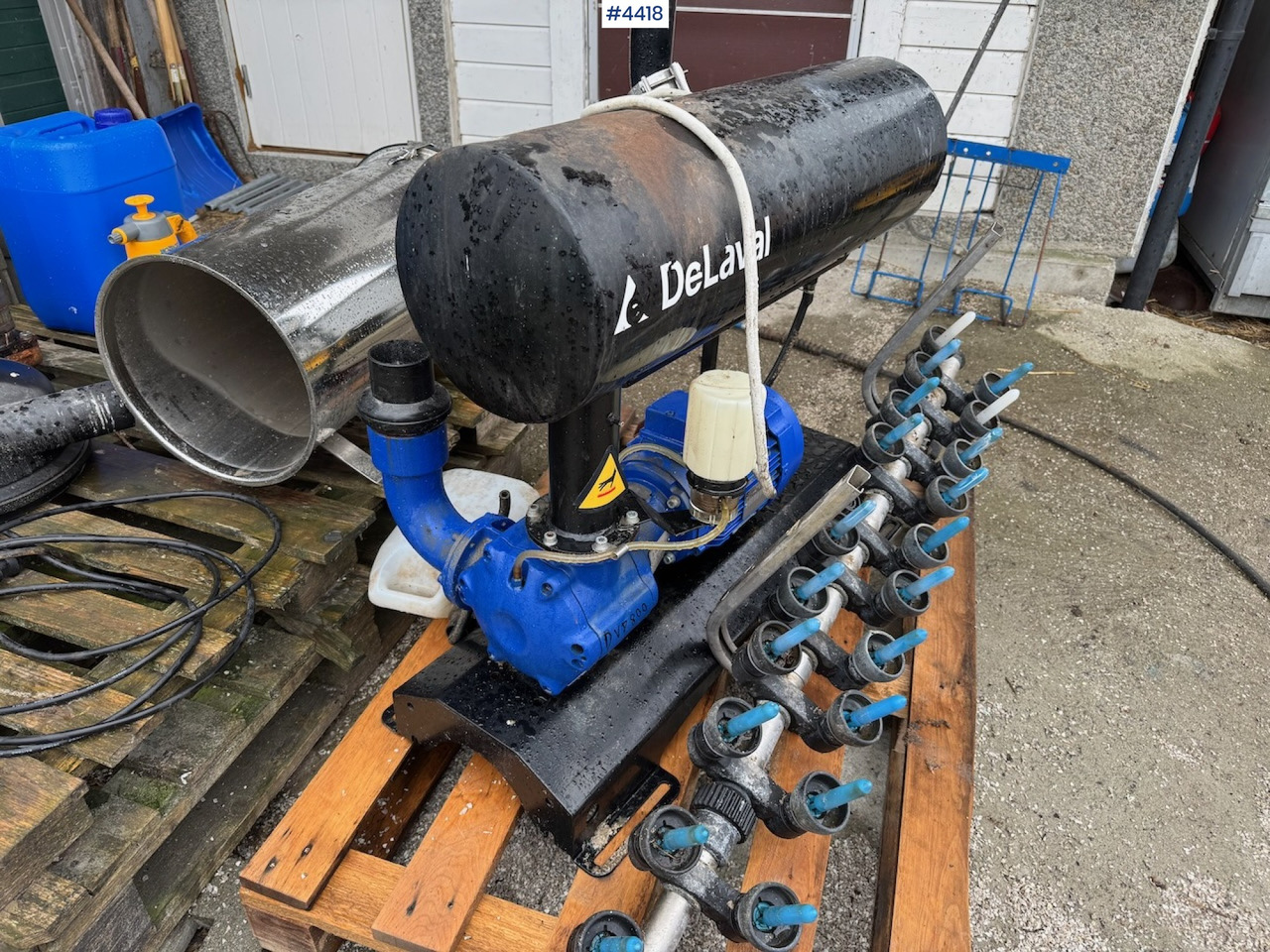 DeLaval DVP 800 Vacuum pump. - Инвентарь для животноводства: фото 1 DeLaval DVP 800 Vacuum pump. - Инвентарь для животноводства: фото 1