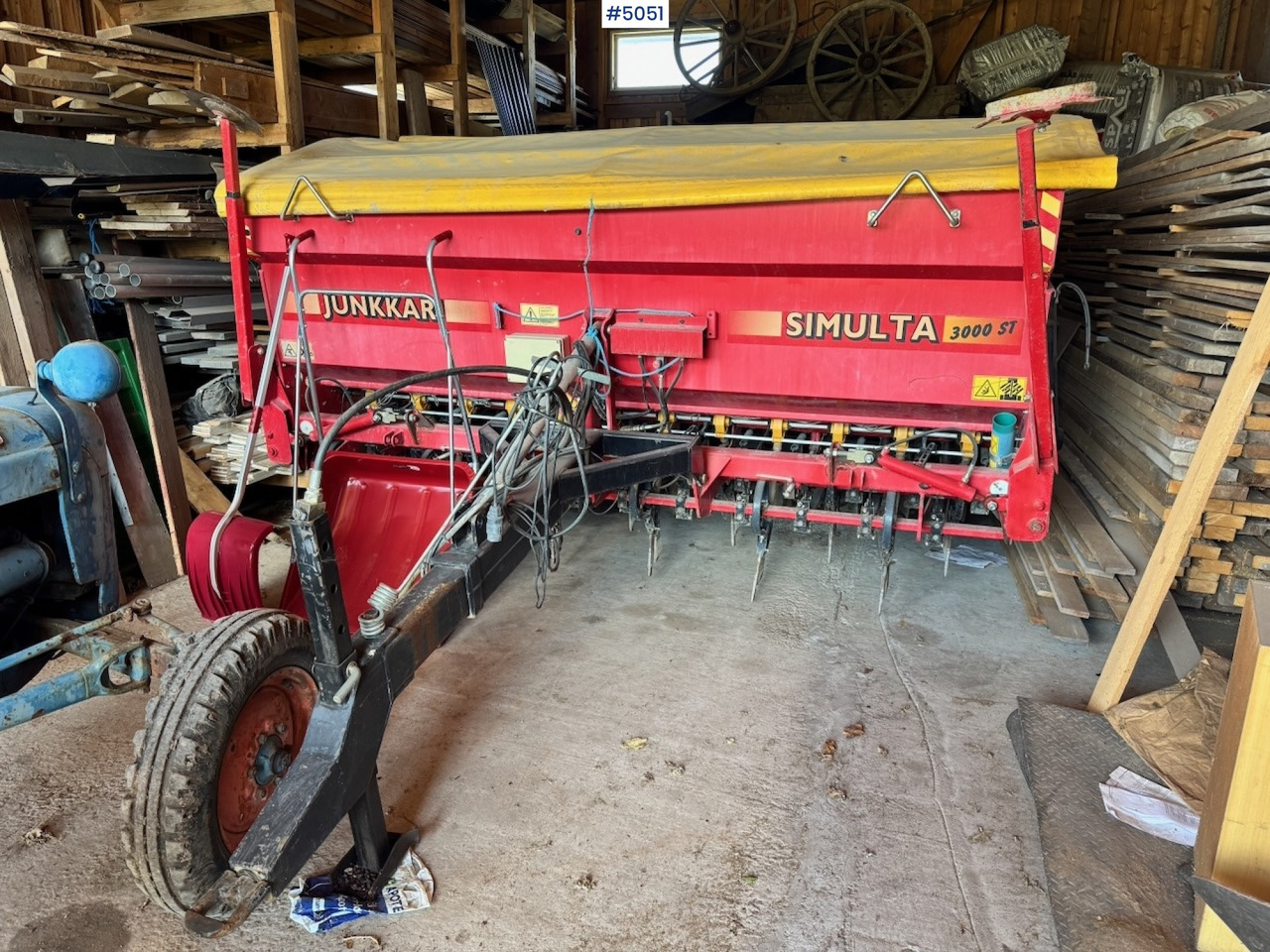 2001 Junkkari Simulta 3000S Sowing machine. - Другая техника: фото 1 2001 Junkkari Simulta 3000S Sowing machine. - Другая техника: фото 1