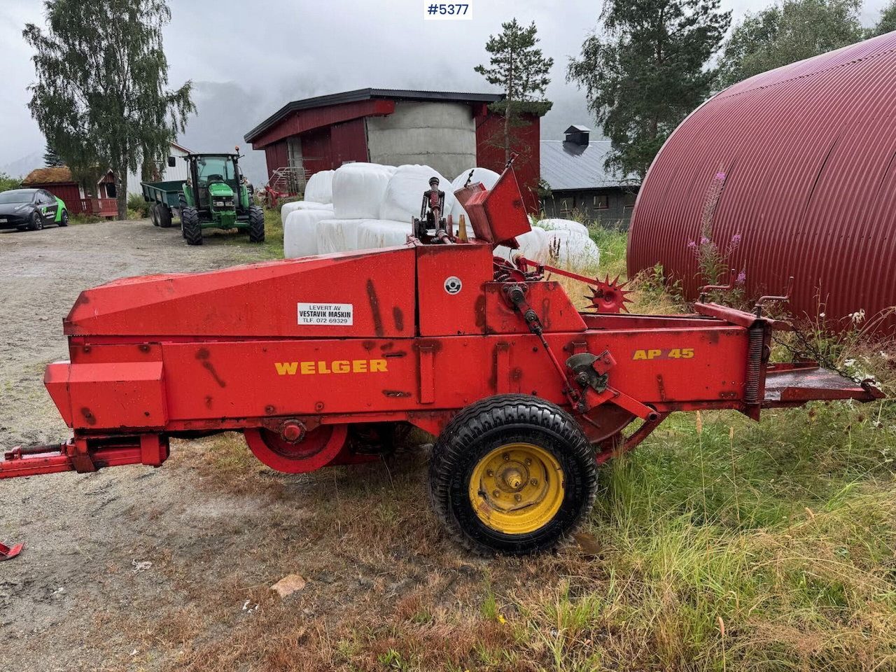English: Welger AP 45 Square Baler - Техника для сенозаготовки: фото 5 English: Welger AP 45 Square Baler - Техника для сенозаготовки: фото 5