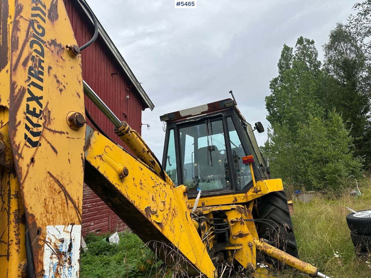 JCB Turbo 4x4 backhoe loader w/ pallet forks. Partial REP object. - Трактор: фото 5 JCB Turbo 4x4 backhoe loader w/ pallet forks. Partial REP object. - Трактор: фото 5