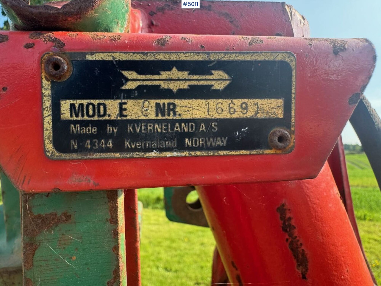 Техника для обработки почвы Kverneland Mod. E 3-blade reversible plough: фото 10
