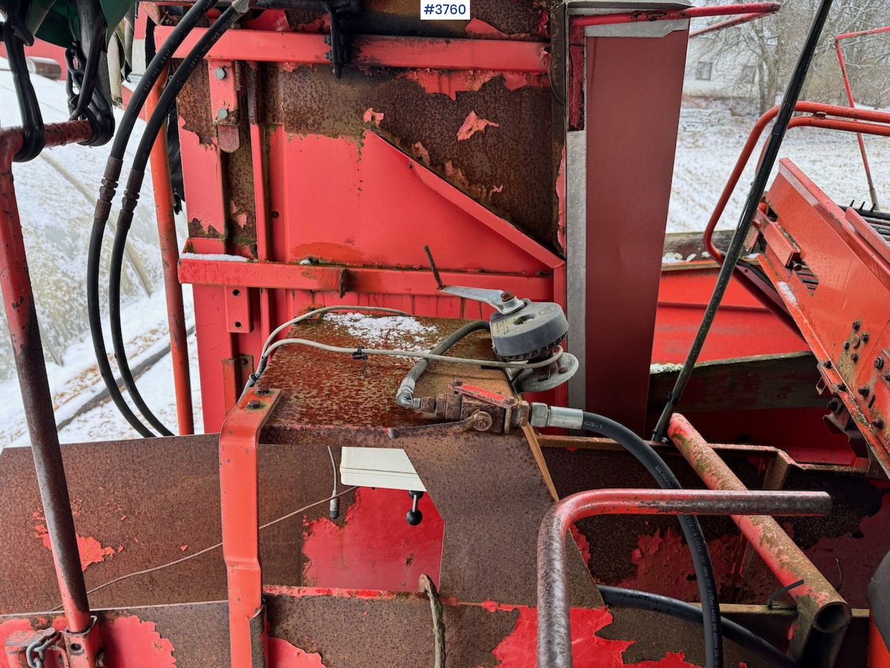 Картофелеуборочный комбайн Kverneland N2100 Potetopptaker with Kverneland desmantling machine.: фото 37